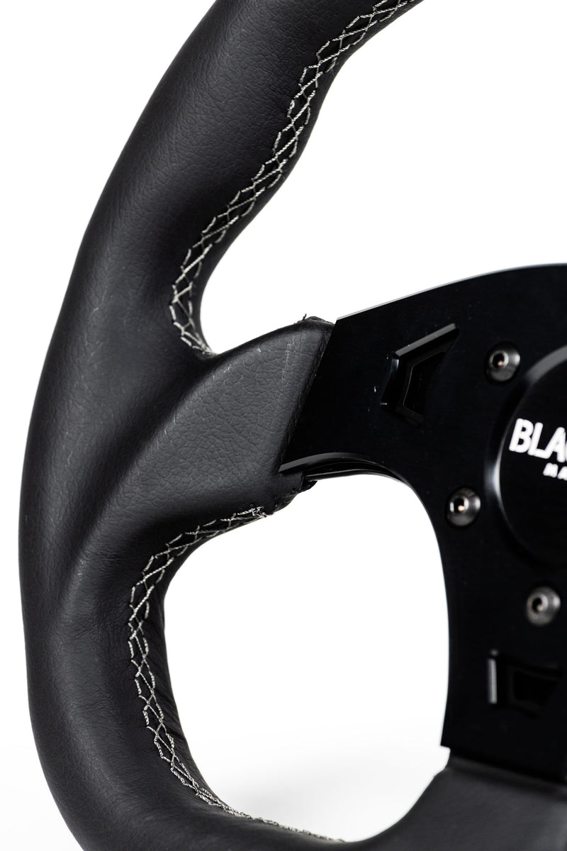 Load image into Gallery viewer, D-shaped Steering Wheel - Leather
