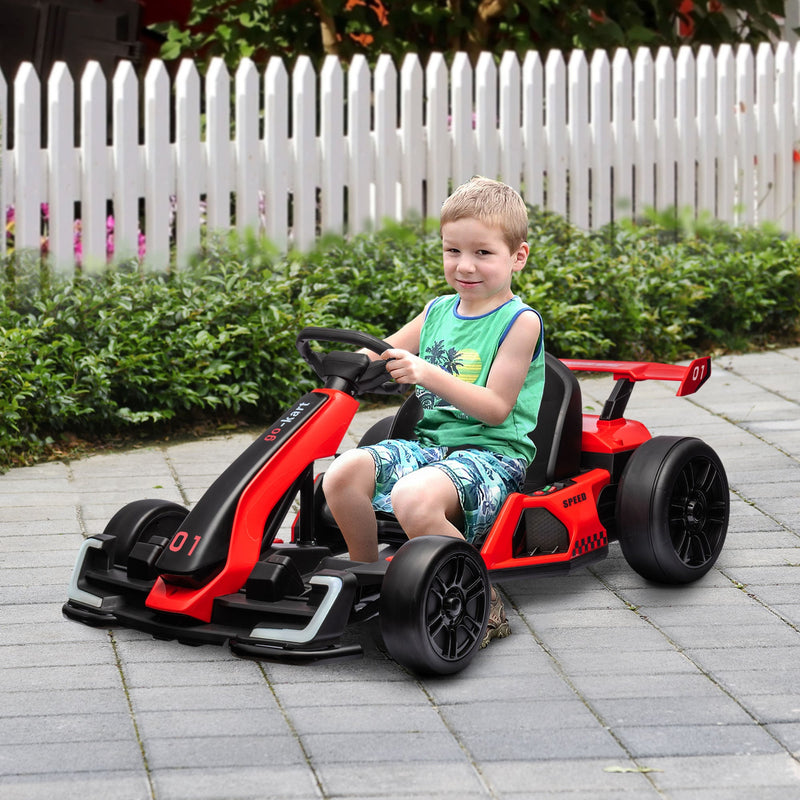 Load image into Gallery viewer, Adjustable Seat Electric Go Kart with Slow Start - 24V, 7.5 MPH
