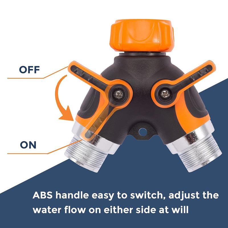 Load image into Gallery viewer, Metal Water Hose Splitter
