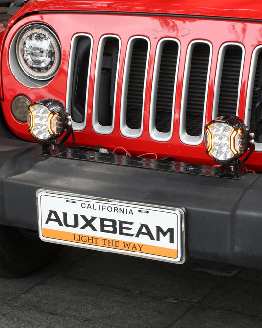 V-ULTRA Series | 5 Inch 172W LED Side Shooter White Pod Lights with Amber DRL