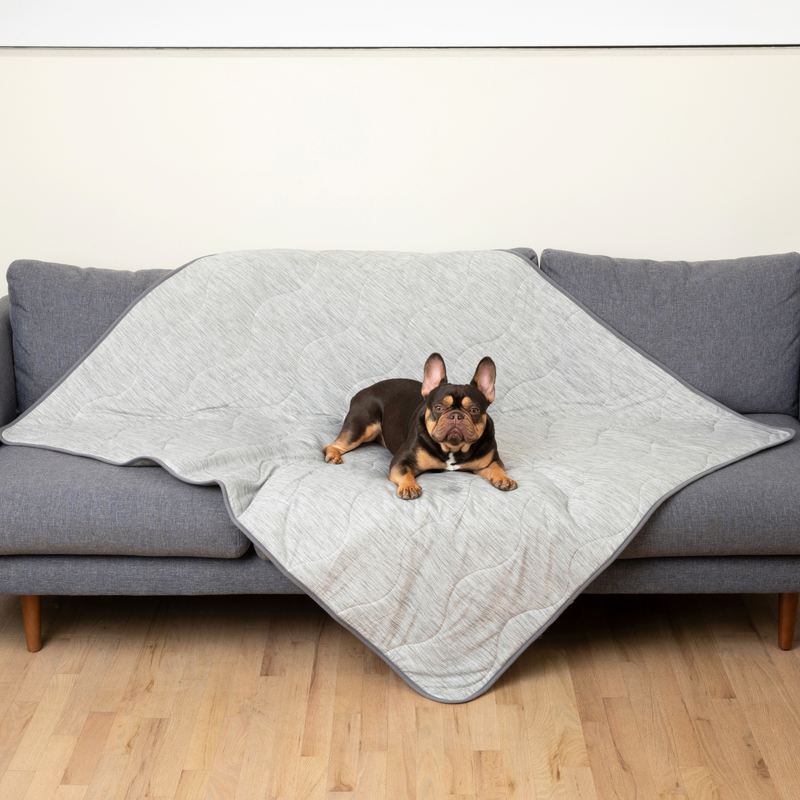 Load image into Gallery viewer, PupChill™ Cooling Waterproof Blanket - Arctic Grey
