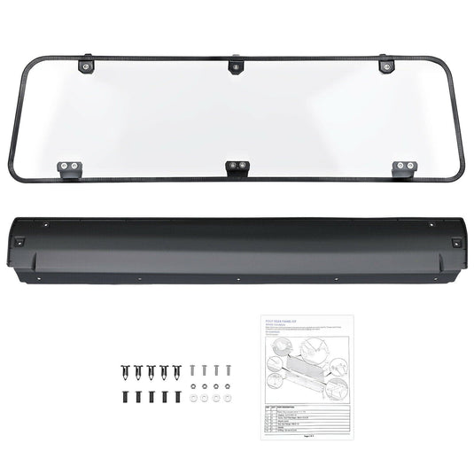 Rear Windshield Clear for Polaris General 1000 / 4 2016-2024