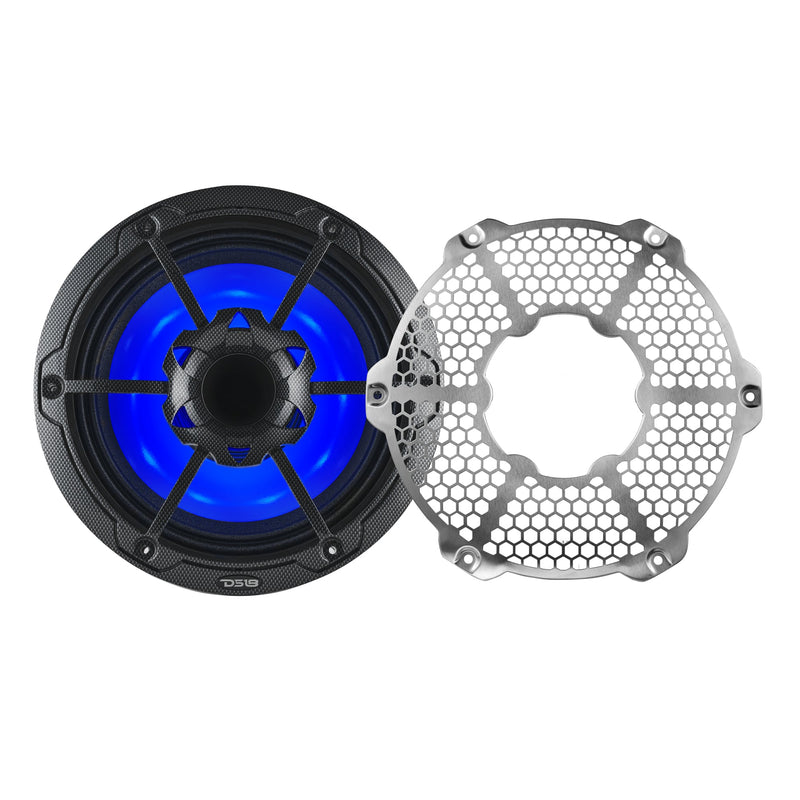 Load image into Gallery viewer, 10” Marine 2-Way Hybrid Speaker with RGB LED, Compression Driver and Neodymium Magnet | 450W RMS 4-Ohm
