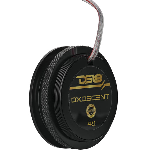 DXQ 6.5" 3-Way Component Speaker Set with Neodymium Magnet and Yellow Straw + Composite Foam Cone | | 180W RMS 4-Ohm