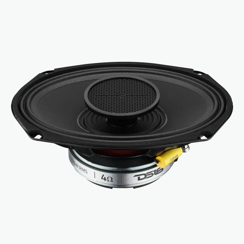 Load image into Gallery viewer, 6x9” Hybrid Motorcycle Speaker Bundle – Slim 2-Way Loudspeakers + Sealed ABS Baffles (Pair) | IP65 Water-Resistant, High Output
