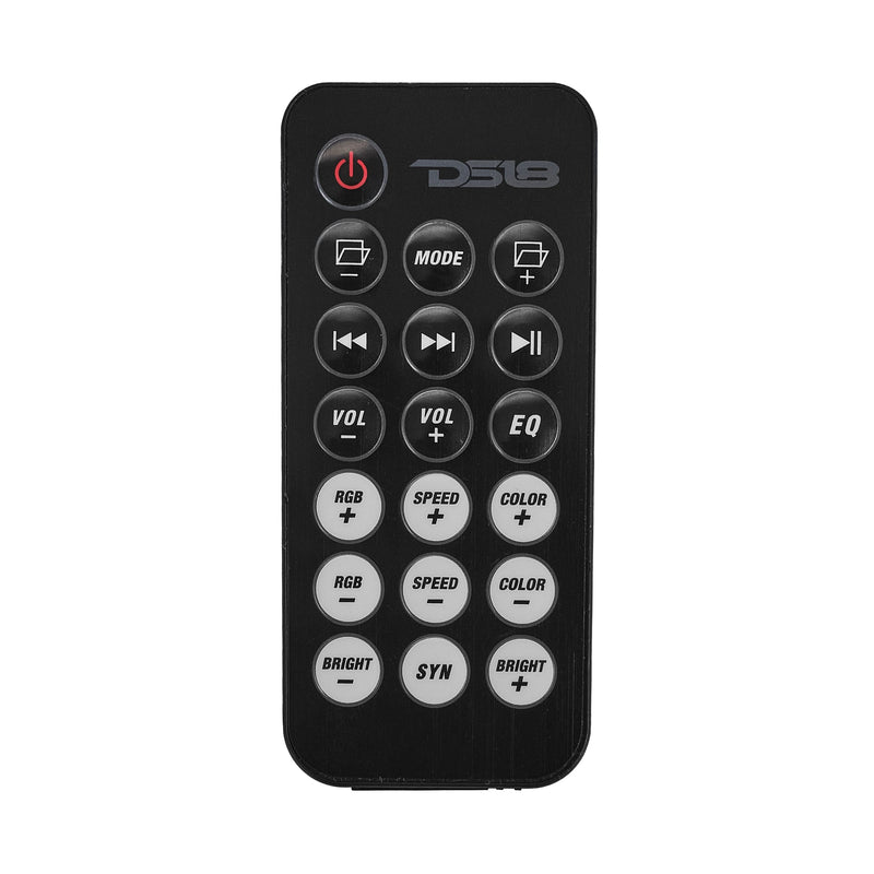 Load image into Gallery viewer, 37&quot; Marine Amplified Soundbar with Bluetooth USB &amp; RGB Lighting 10 Speakers 1200 Watts
