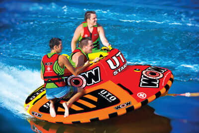 Load image into Gallery viewer, Wow Watersports UTO Starship 1-5 Person Towable
