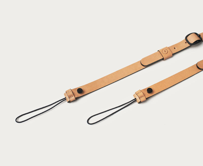 Load image into Gallery viewer, Adjustable Leather Camera Neck Strap
