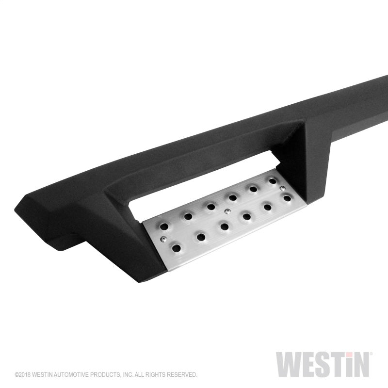 Load image into Gallery viewer, Westin 19-23 RAM 1500 Crew Cab 5.7ft. (Excl. 2019+ Clsc) HDX SS Drop W2W Nerf Step Bars - Tex. Blk
