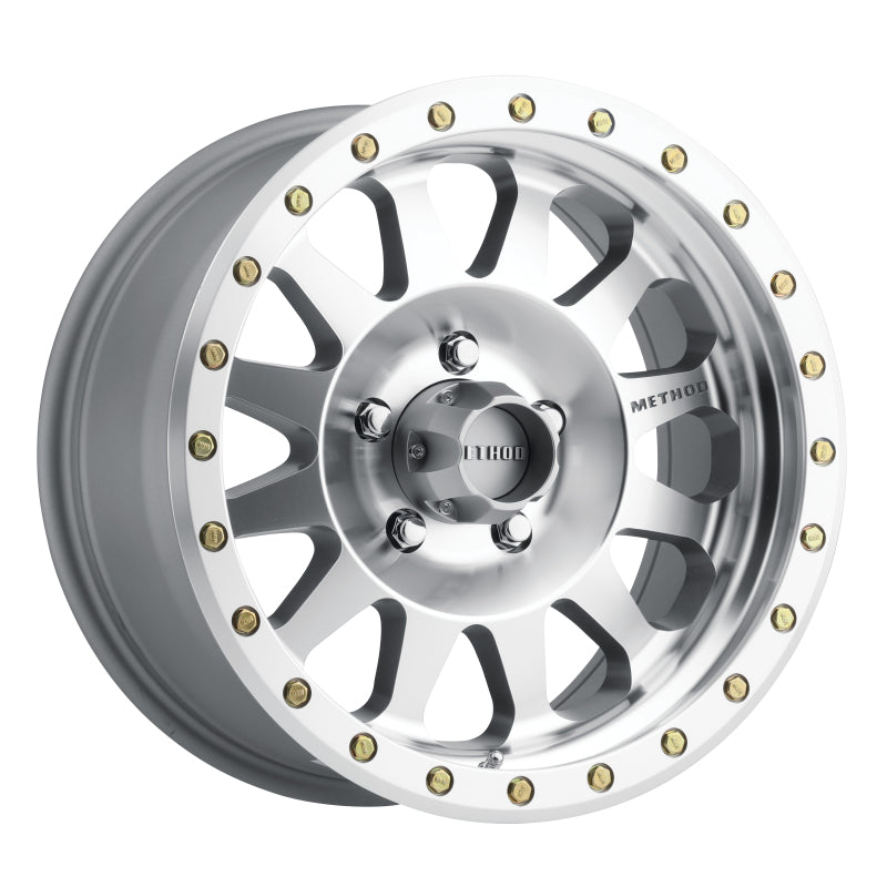 Load image into Gallery viewer, Method MR304 Double Standard 17x8.5 0mm Offset 5x5 94mm CB Machined/Clear Coat Wheel
