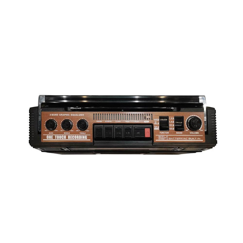 Load image into Gallery viewer, Supersonic 4 Band Bluetooth Radio &amp; Cassette Player + Cassette To Mp3 Converter
