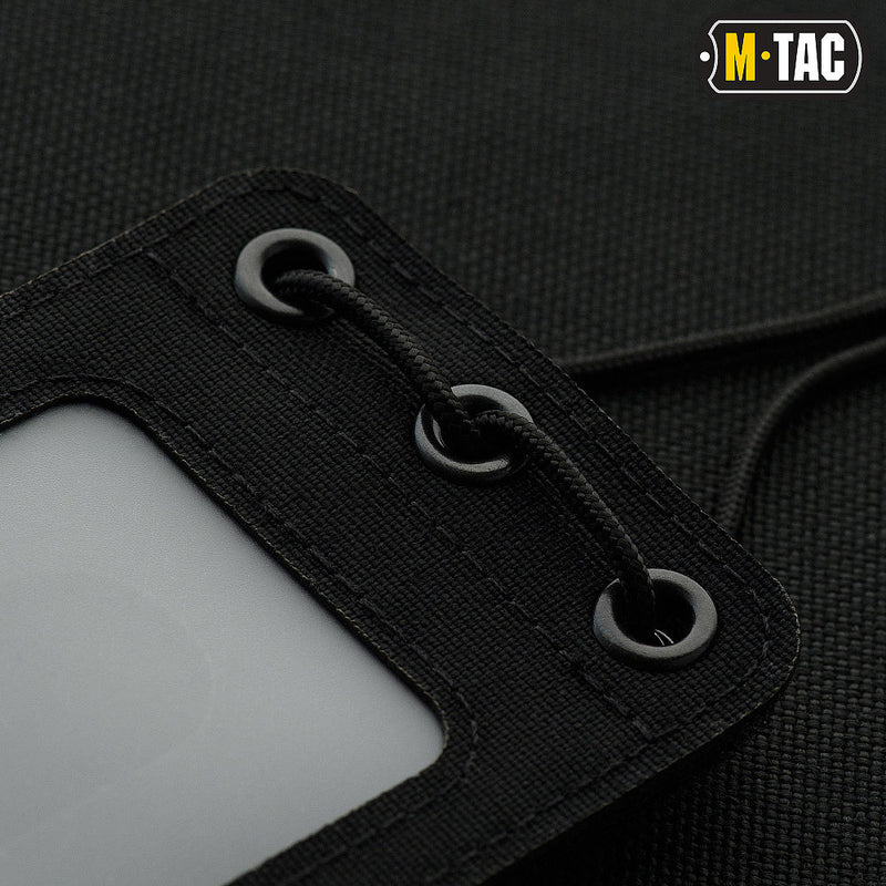 Load image into Gallery viewer, M-Tac Tactical Badge Holder Hanging ID Card Case Hook Surface Draw Cord

