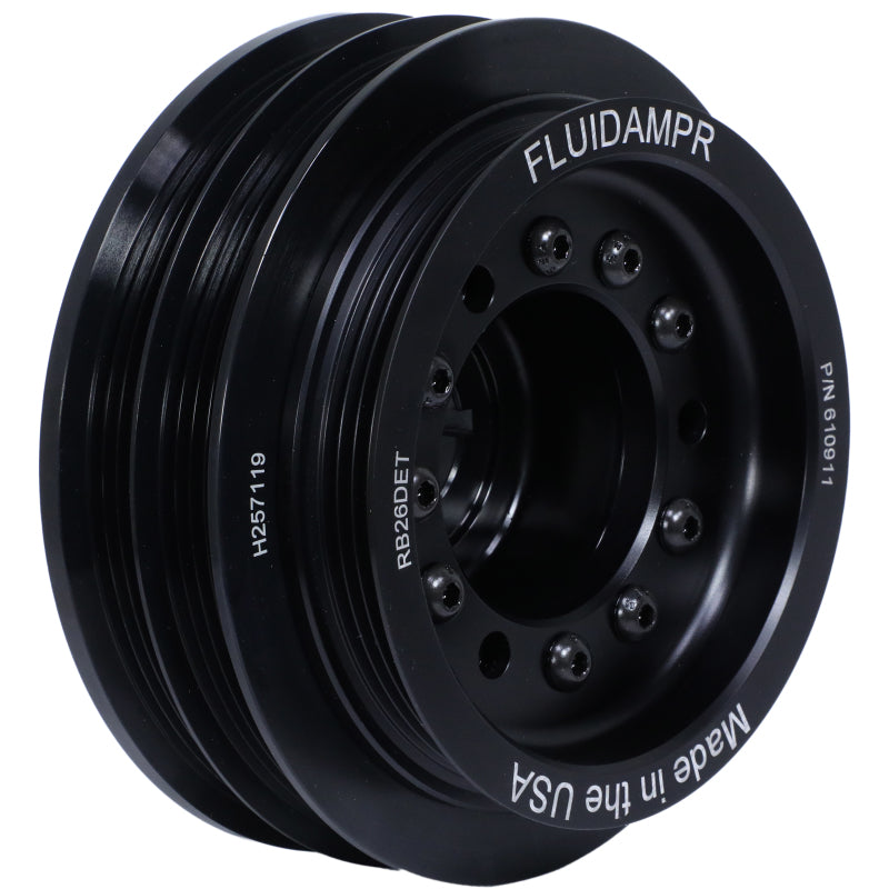 Load image into Gallery viewer, Fluidampr Nissan RB26DET Phase-2 BCNR33 GT-R / BNR-34 GT-R Steel Internally Balanced Damper
