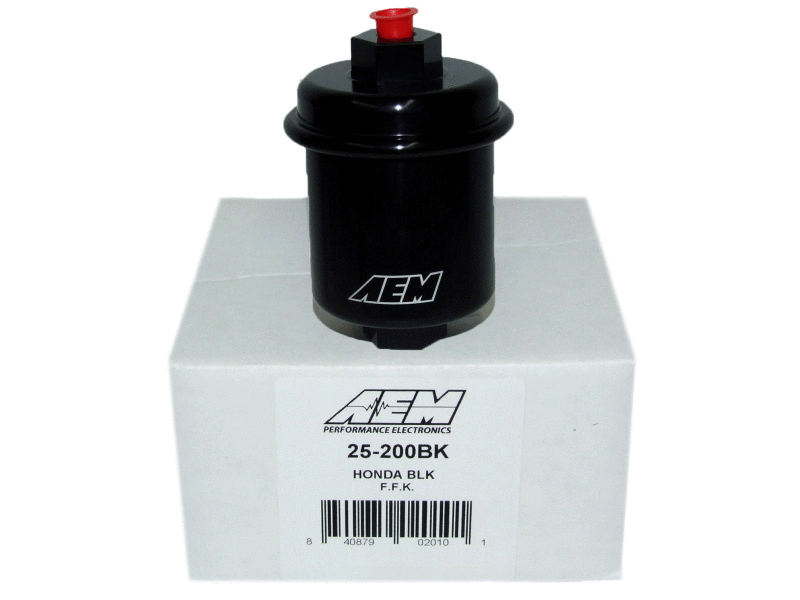 Load image into Gallery viewer, AEM Electronics High Volume Fuel Filter Black
