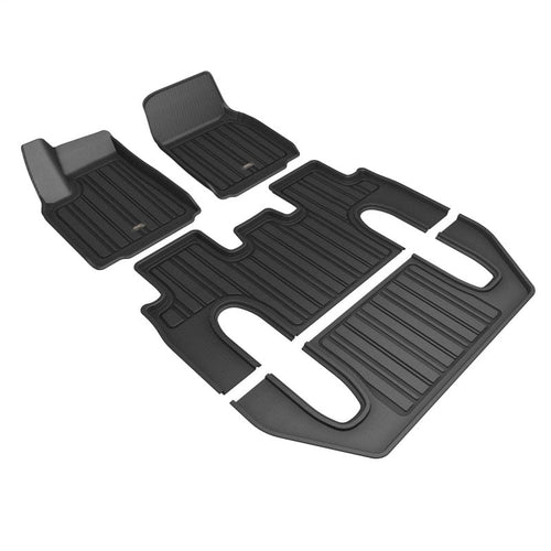 3D MAXpider 22-24 Tesla Model X 6-Seat Elitect Black R1 R2 R3 E1TL04301809