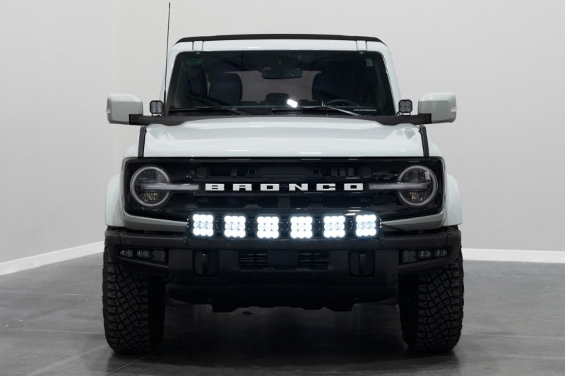 Load image into Gallery viewer, Diode Dynamics Bronco SS5 6-Pod CrossLink Grille Lightbar Kit Sport - Yellow Combo
