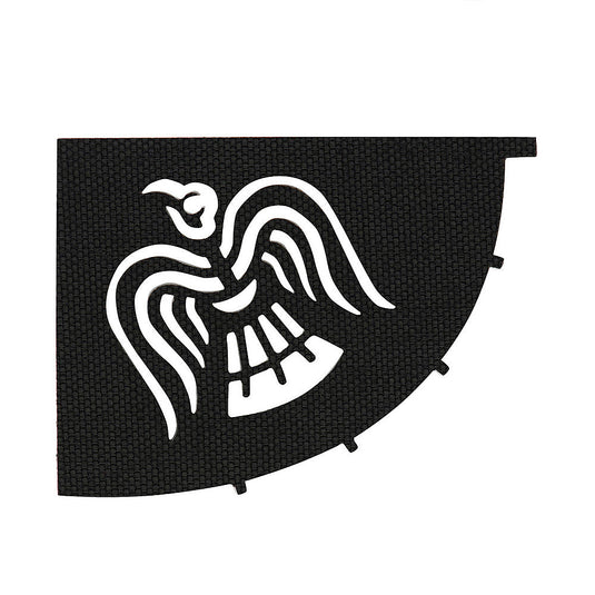 M-Tac Patch Raven Banner Laser Cut Through