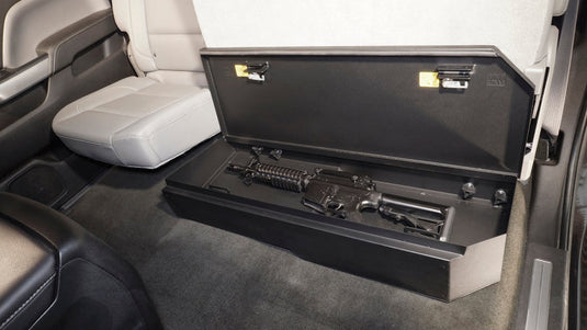 Tuffy Underseat Lockbox 2/3 Length W/ Keyed Lock For Chevrolet Silverado & Gmc Sierra