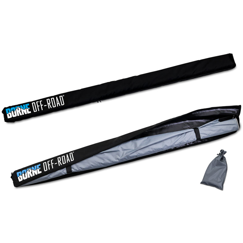 Load image into Gallery viewer, Borne Off-Road Rooftop Awning 93in L x 118in D Grey
