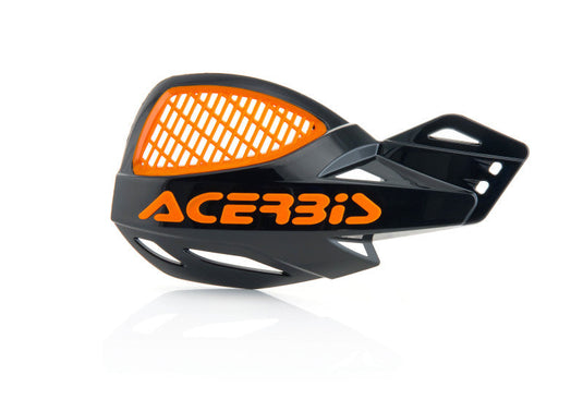 Acerbis Vented Uniko Handguard - Black/Orange 2072671009