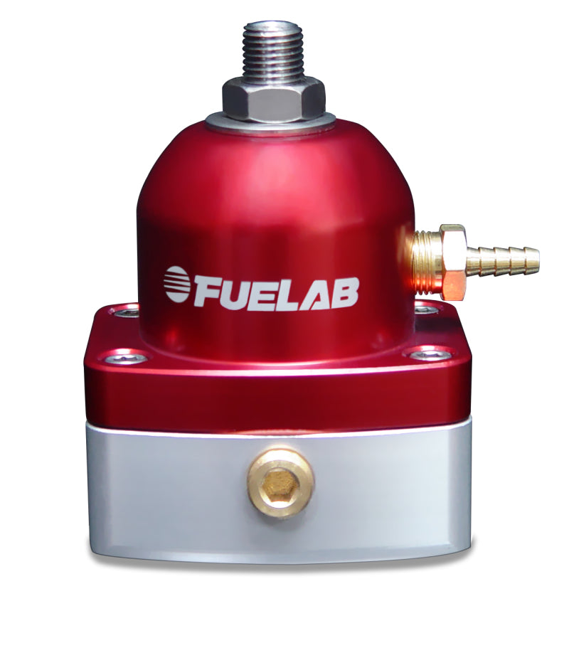 Load image into Gallery viewer, Fuelab 515 TBI Adjustable FPR 10-25 PSI (2) -6AN In (1) -6AN Return - Red
