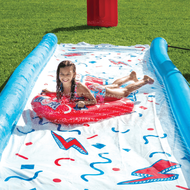 Load image into Gallery viewer, WOW Watersports 25 Ft Mega Backyard Slide with Splash Pool
