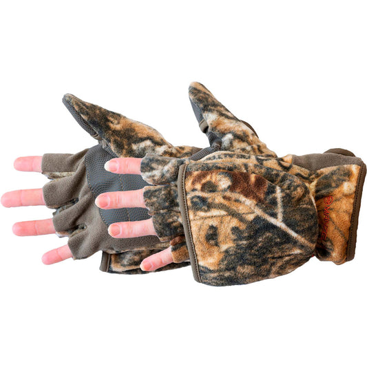 Manzella Youth Bowhunter Convertible Glove Realtree Xtra (RX1) SM