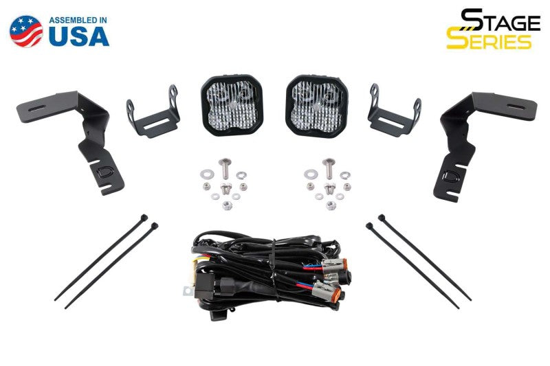 Load image into Gallery viewer, Diode Dynamics 19-21 Ford Ranger Pro SS3 LED Ditch Light Kit - White Combo
