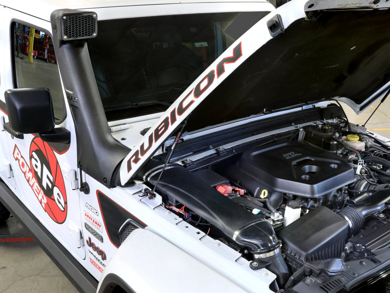 Load image into Gallery viewer, aFe 18-25 Jeep Wrangler / Gladiator L4/V6 Dynamic Air Scoop (D.A.S) Snorkel
