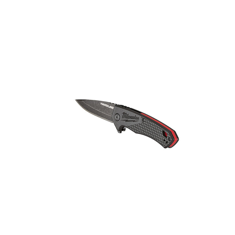 Load image into Gallery viewer, Milwaukee 48-22-1997 2.5 in. HARDLINE™ Smooth Drop Point Blade Pocket Knife
