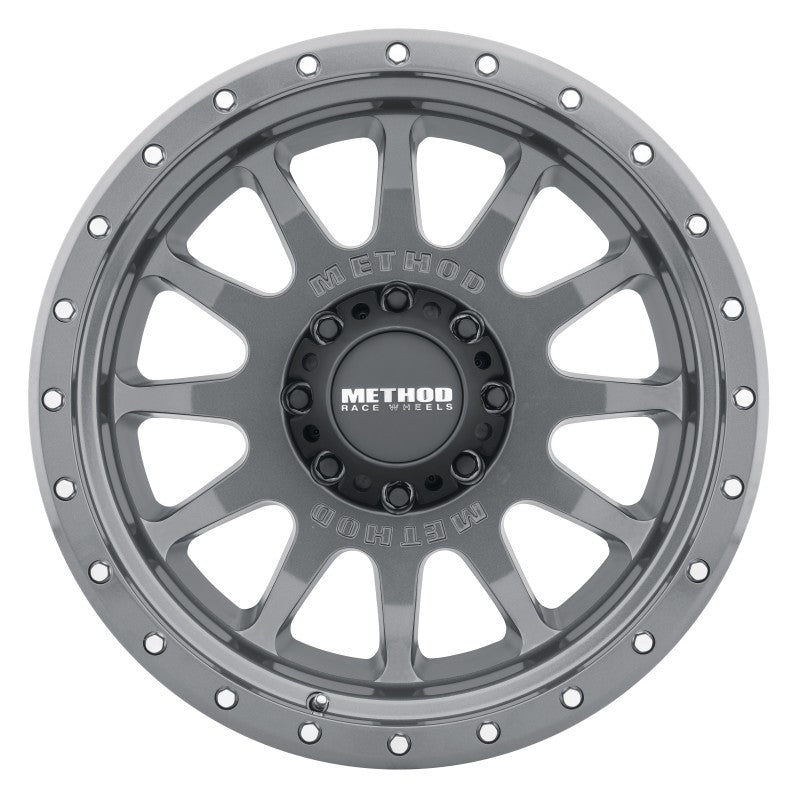 Load image into Gallery viewer, Method MR605 NV 20x10 -24mm Offset 8x170 124.9mm CB Gloss Titanium Wheel
