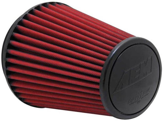 AEM Induction AEM 6 inch DRY Flow Short Neck 9 inch Element Filter Replacement 21-2100DK