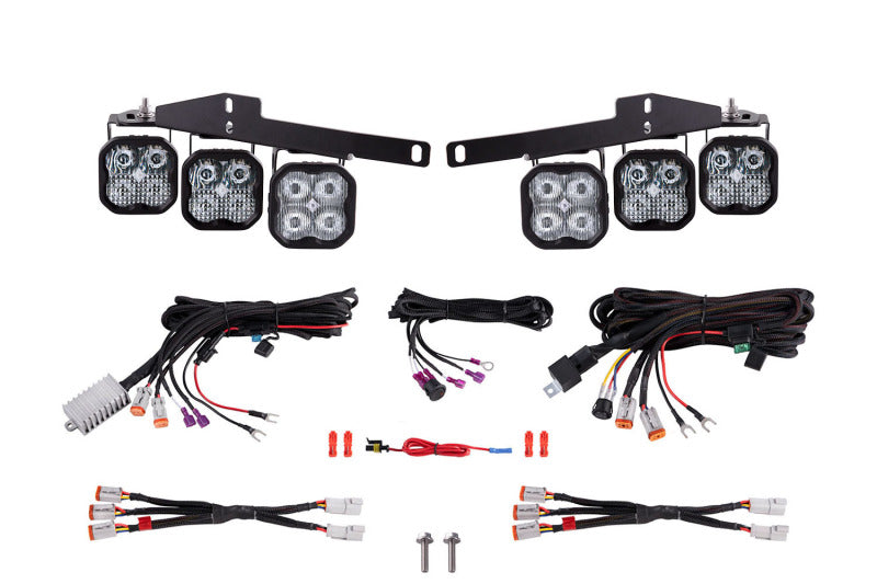 Load image into Gallery viewer, Diode Dynamics 17-20 Ford Raptor SS3 LED Fog Light Kit - White Sport
