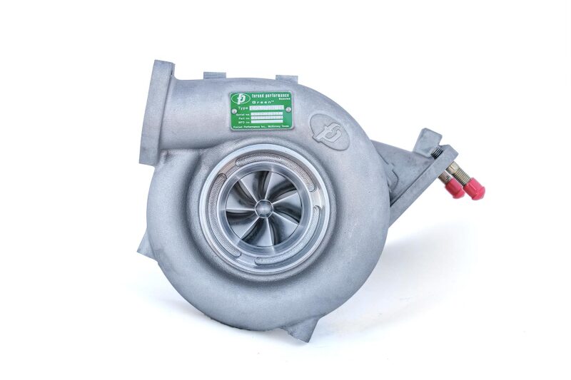 Load image into Gallery viewer, Forced Performance Mitsubishi Evo 9 Green XR57SR Turbo Ball Bearing Black Turbine Housing (D/S Only)
