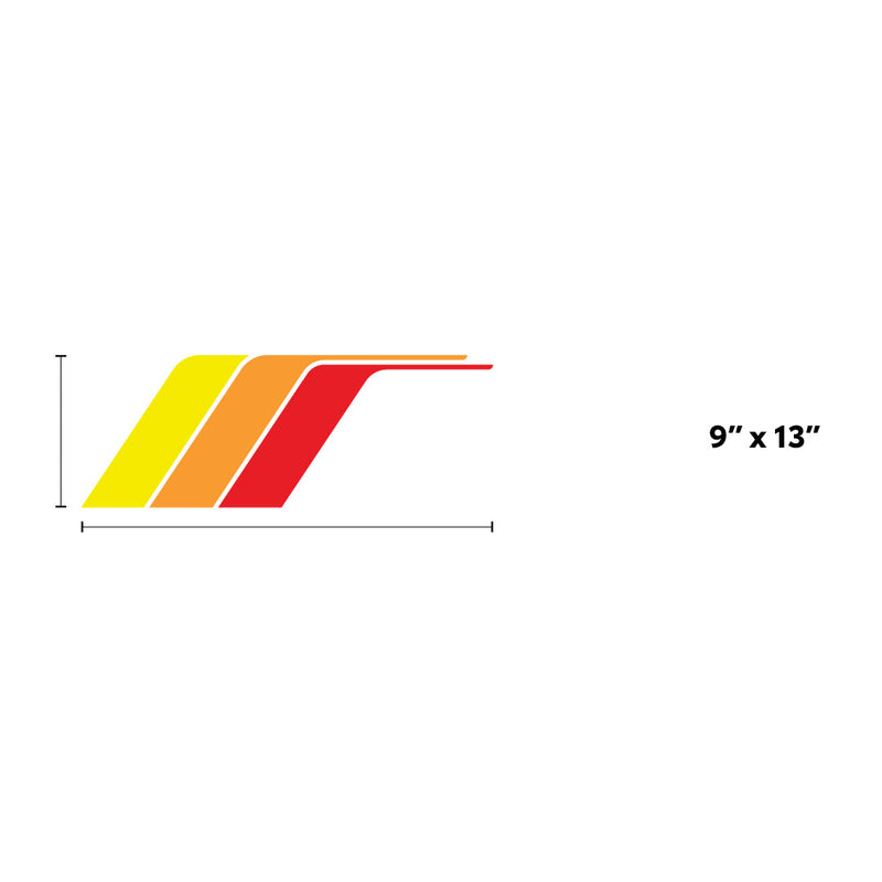 Load image into Gallery viewer, Universal Retro Side Stripes
