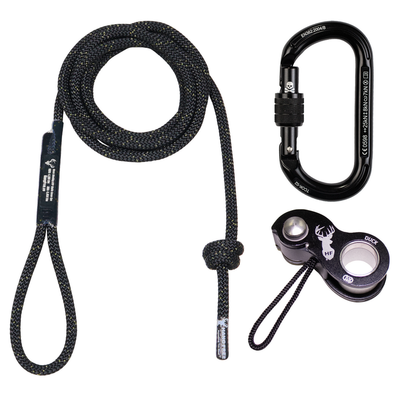 Load image into Gallery viewer, 9mm HTP Deluxe Sewn Tree Tether &amp; Lineman's Belts

