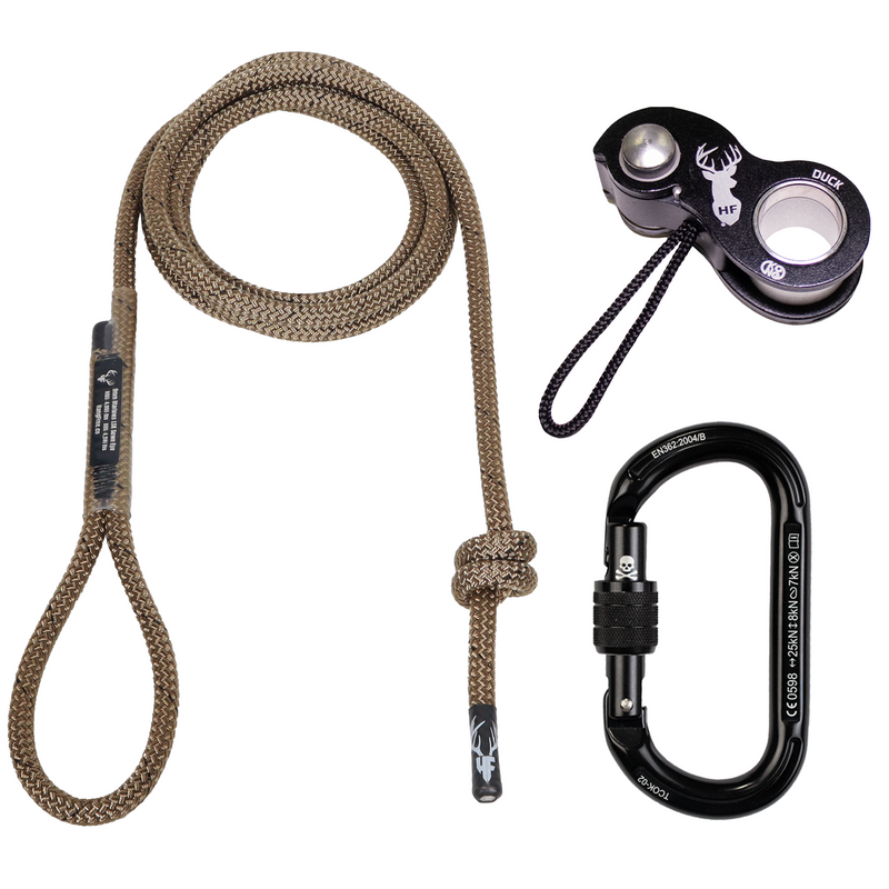 Load image into Gallery viewer, 9mm LSK Deluxe Sewn Tree Tether &amp; Lineman's Belts
