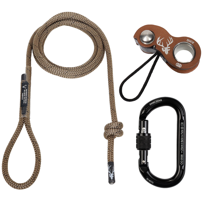 Load image into Gallery viewer, 9mm LSK Deluxe Sewn Tree Tether &amp; Lineman's Belts

