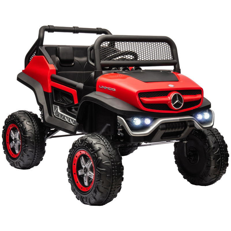 Load image into Gallery viewer, Mercedes-Benz Unimog 12V Kids Ride on Truck with Remote Control - Officially Licensed
