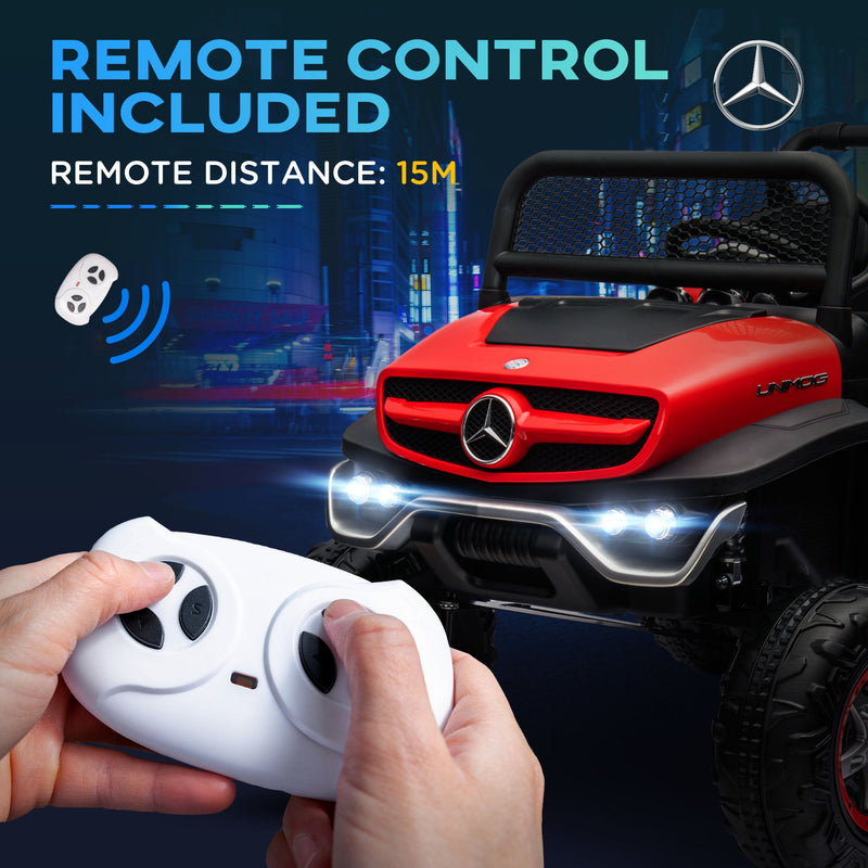 Load image into Gallery viewer, Mercedes-Benz Unimog 12V Kids Ride on Truck with Remote Control - Officially Licensed
