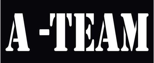 A-TEAM HELMET DECAL