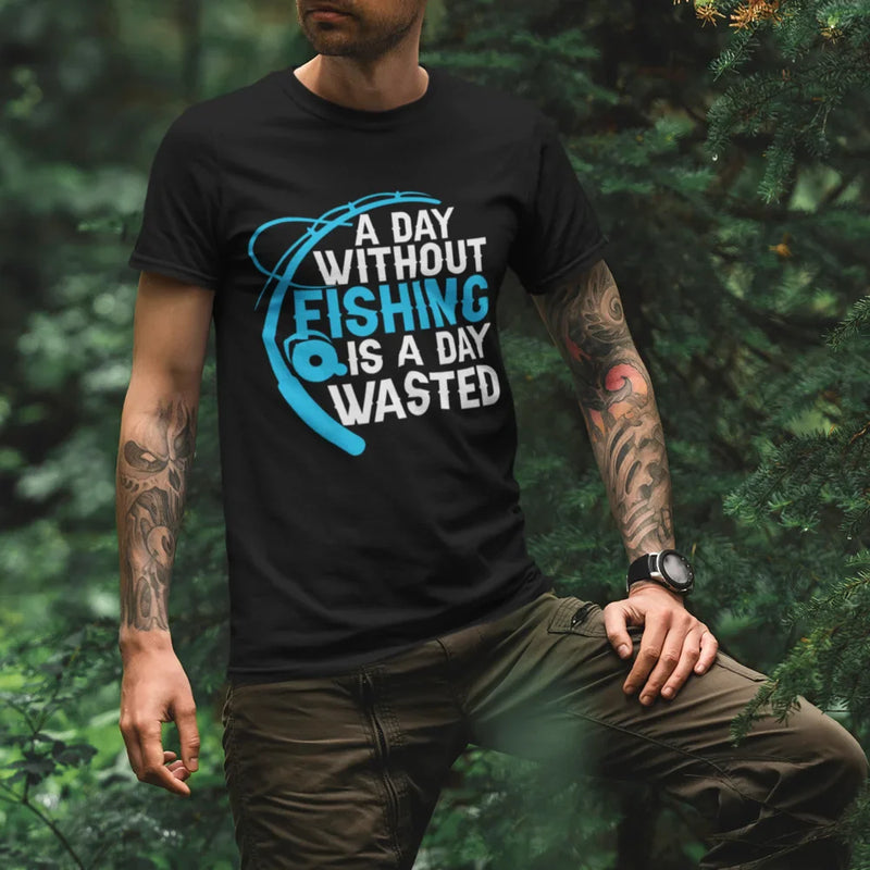 Load image into Gallery viewer, A Day Without Fishing Man T-Shirt
