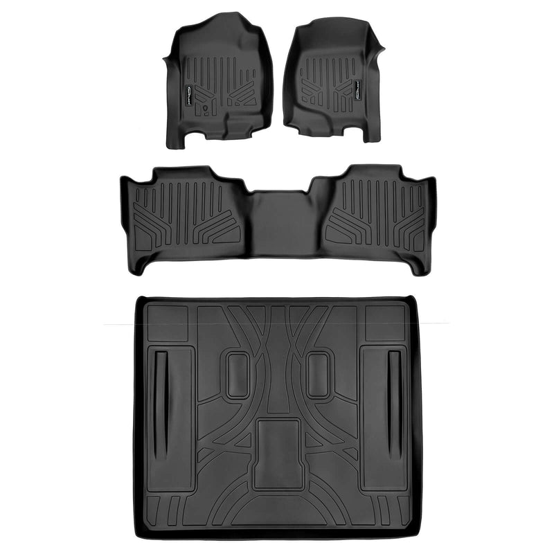 Load image into Gallery viewer, SMARTLINER Custom Fit Floor Liners For 2007-2014 Cadillac Escalade (No Hybrid Models)
