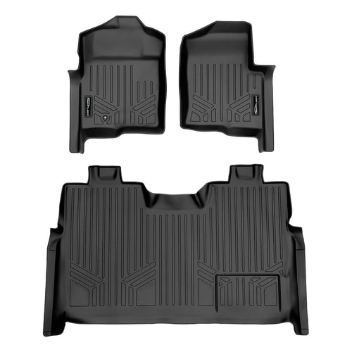 SMARTLINER Custom Fit Floor Liners For 2009-2010 Ford F-150 SuperCrew Cab