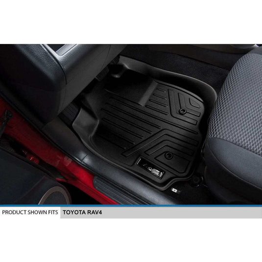 SMARTLINER Custom Fit Floor Liners For 2006-2012 Toyota RAV4 (without 3rd Row Seat)