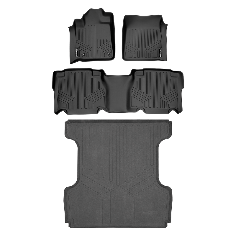 Load image into Gallery viewer, SMARTLINER Custom Fit Floor Liners For 2007-2011 Toyota Tundra CrewMax Cab
