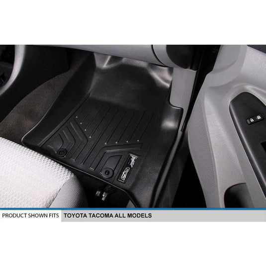 SmartCoverage™ Custom Fit Floor Liners For 2005-2011 Toyota Tacoma Double Cab (No Manuals)