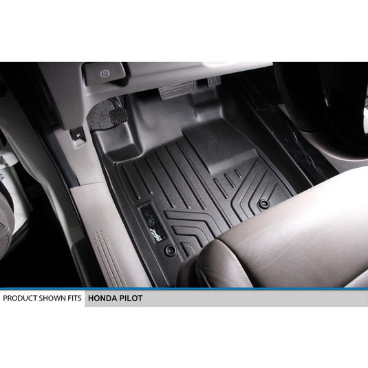 SMARTLINER Custom Fit Floor Liners For 2009-2015 Honda Pilot