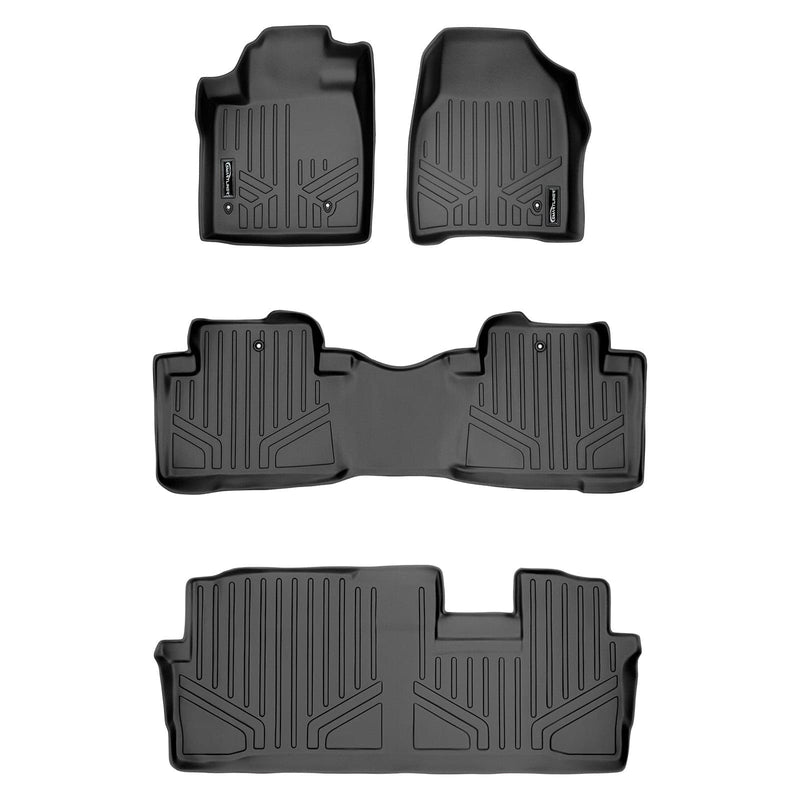 Load image into Gallery viewer, SMARTLINER Custom Fit Floor Liners For 2009-2015 Honda Pilot
