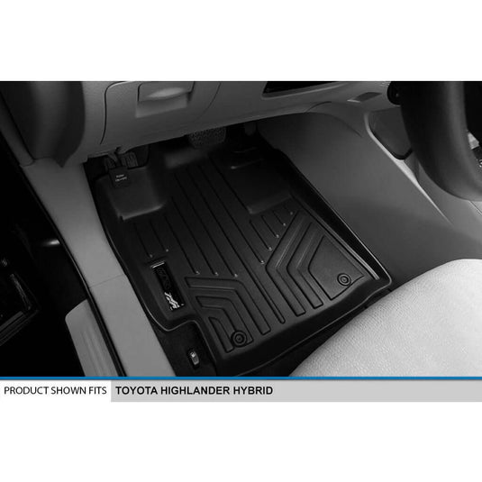 SMARTLINER Custom Fit Floor Liners For 2008-2013 Toyota Highlander (Hybrid Only)